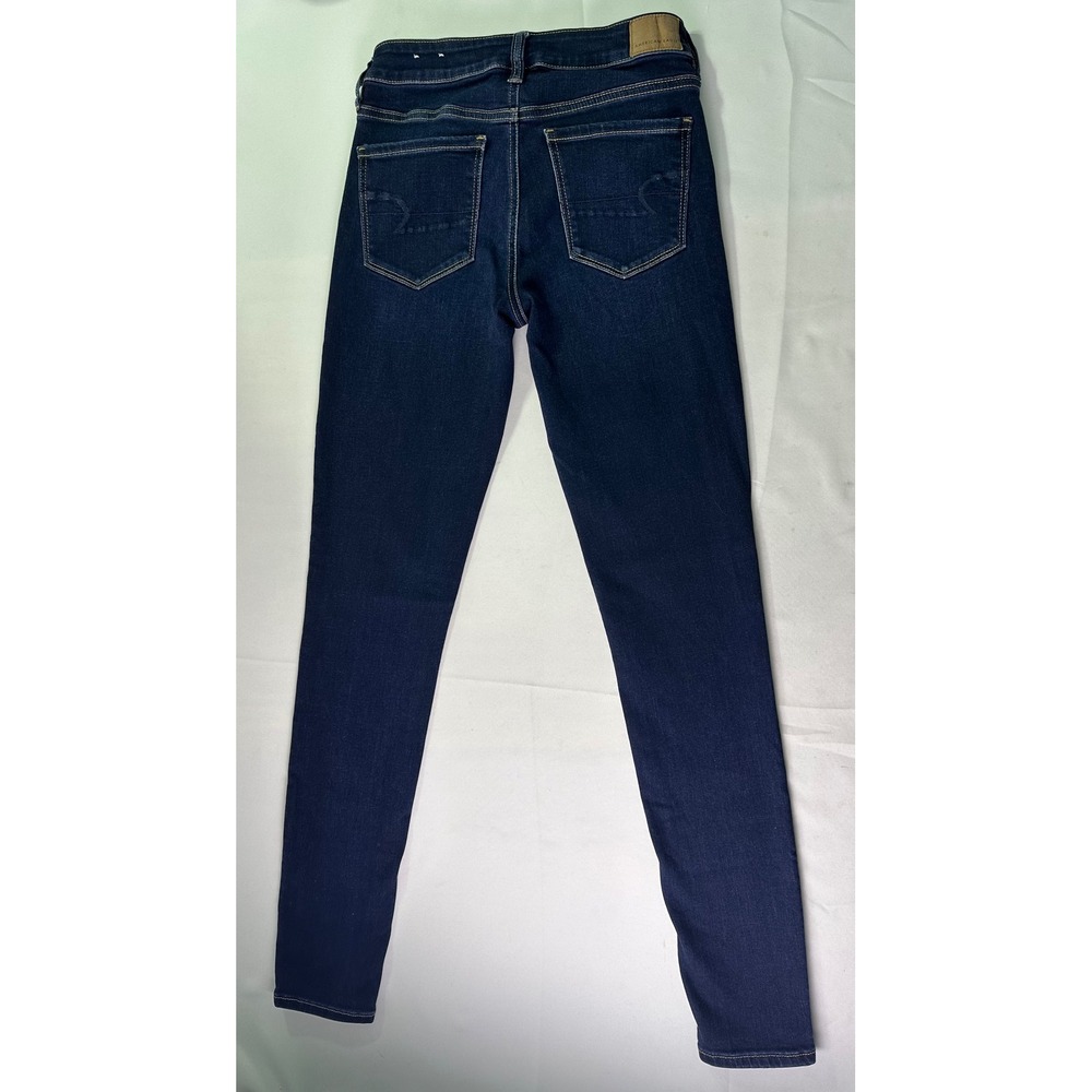 American Eagle Real Good Next Level Stretch Jegging Jeans High Rise Blue Size 4L
